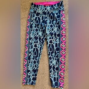 Lilly Pulitzer Luxletic 24” Weekender High Rise Midi Legging